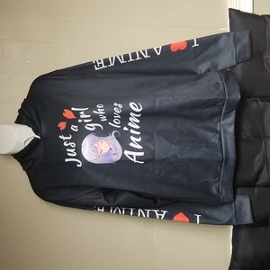 I love Anime Hoodie XL